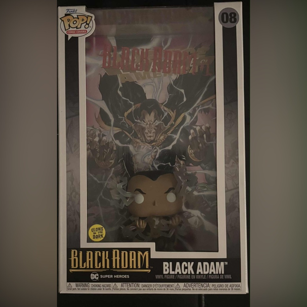 FUNKO- Black Adam Comic Cover Figure